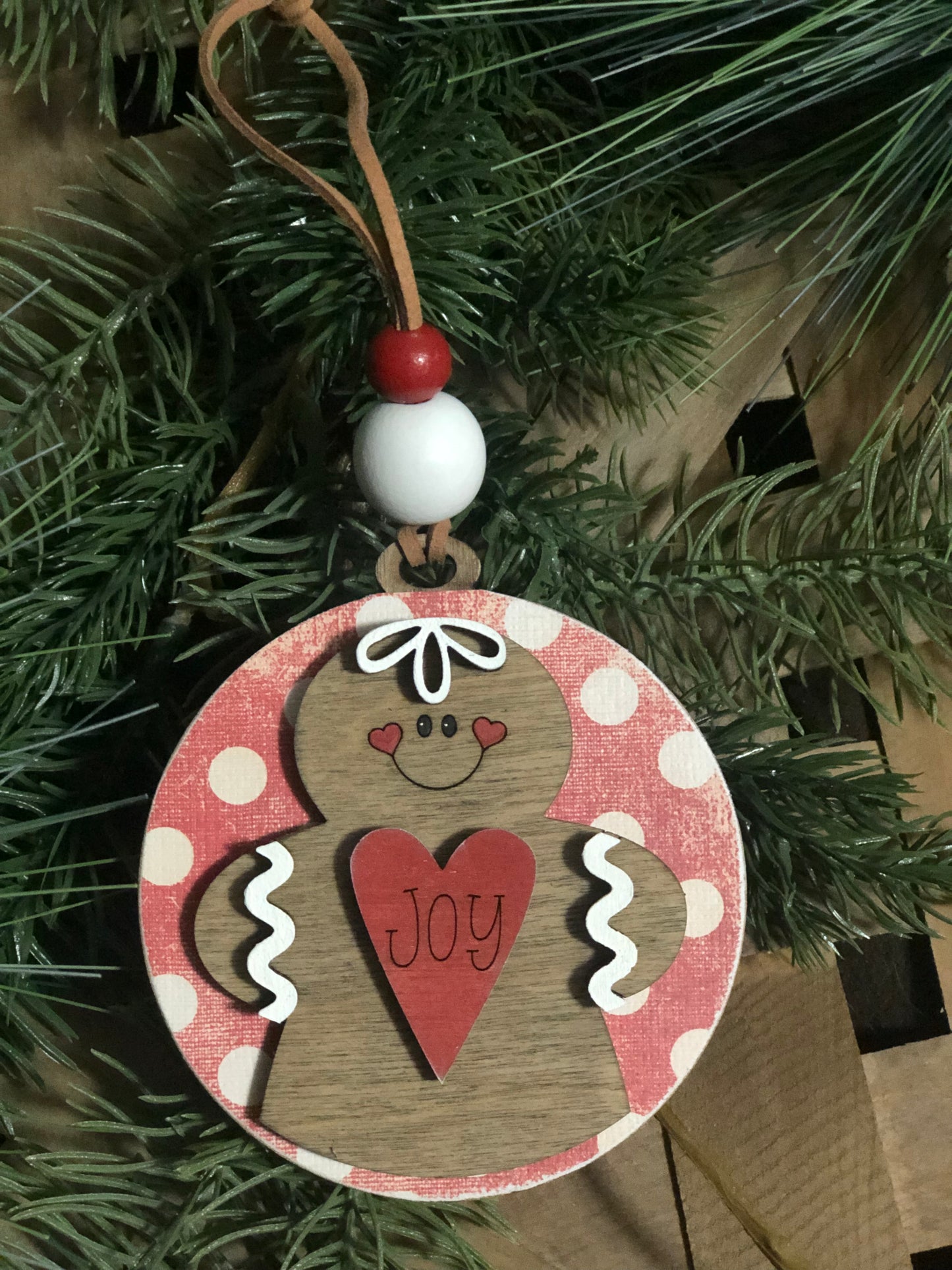 CHRISTMAS ORNAMENT- GINGERBREAD ORNAMENT