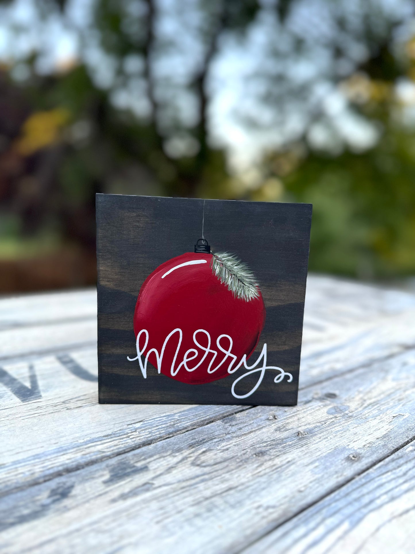 THANKFUL - WOOD SIGN