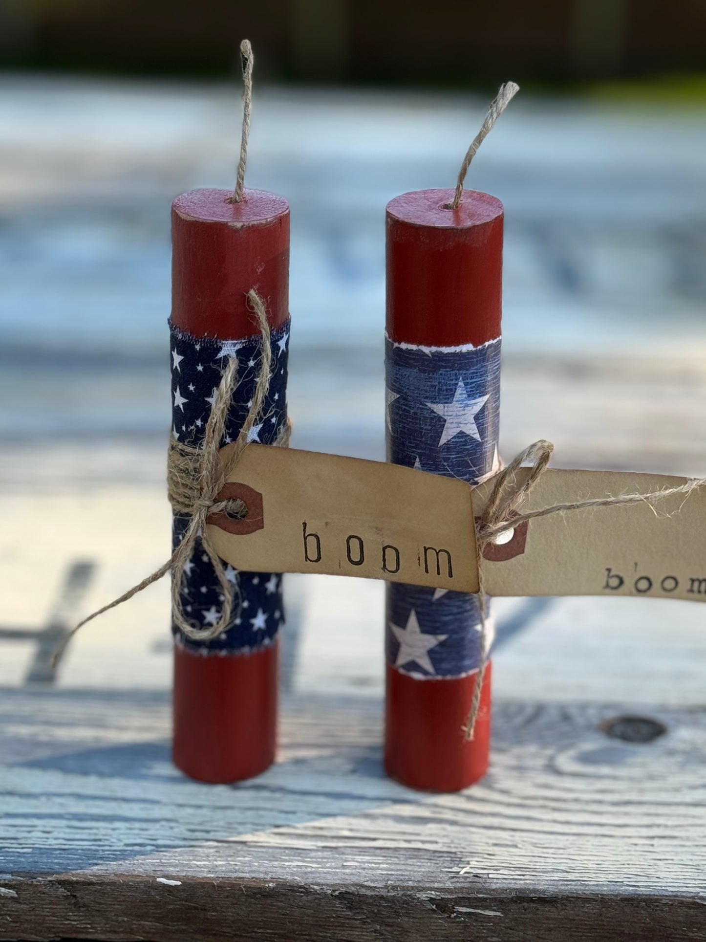 WOOD FIRECRACKERS